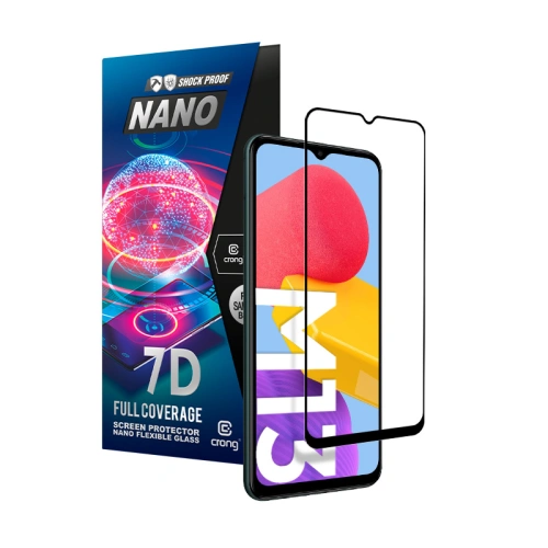 Buy Crong 7D Nano Flexible Glass Samsung Galaxy M13 - CRG588 - {ean13} - Home Screen Store Europe
