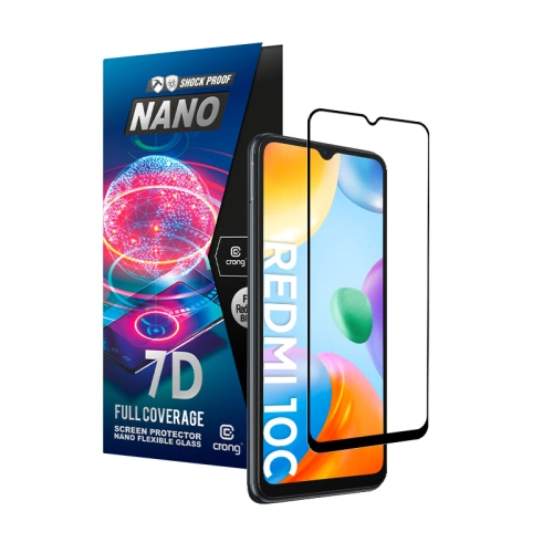 Buy Crong 7D Nano Flexible Glass Xiaomi Redmi 10C - CRG589 - {ean13} - Home Screen Store Europe