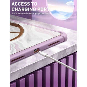 Kup Etui Supcase Cosmo iPad 10.9 2022 Marmurowe Fioletowe - SPC359 - {ean13} - Sklep Home Screen