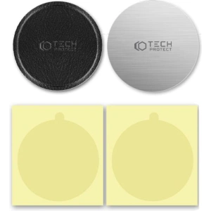 Kup Blăști pentru Suporturi Magnetice Tech-Protect Metalplate Suport Magnetic pentru Mașină Argintiu și Negru [2 PACK] - THP1752 - {ean13} - Sklep Home Screen
