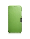Kup Eui Kožené s klapkou/zavíratelné iCarer Metal Clip Vintage Folio iPhone XS / iPhone X Zelená (RIX02-GN) - ICR483 - {ean13} - Sklep Home Screen