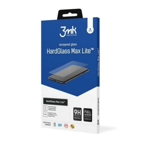 Buy 3MK HardGlass Max Lite Motorola Moto G72 Black - 3MK4555 - {ean13} - Home Screen Store Europe