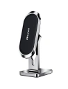 Suport auto magnetic AWEI X19 pentru bord argintiu/negru