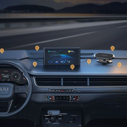 Kup Suport auto magnetic AWEI X20 pentru bord gri metalic - AWEI119 - {ean13} - Sklep Home Screen