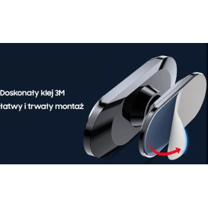 Kup Magnetický automobilový držák AWEI X20 na palubní desku šedý/metalická šedá - AWEI119 - {ean13} - Sklep Home Screen