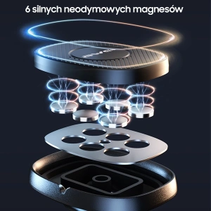 Kup Uchwyt samochodowy AWEI X21 do kratki wentylacyjnej czarny - AWEI120 - {ean13} - Sklep Home Screen