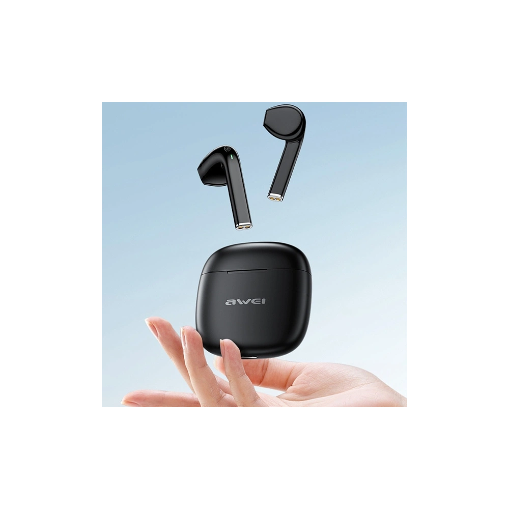 Słuchawki TWS AWEI Bluetooth 5.3 T26 Pro czarne