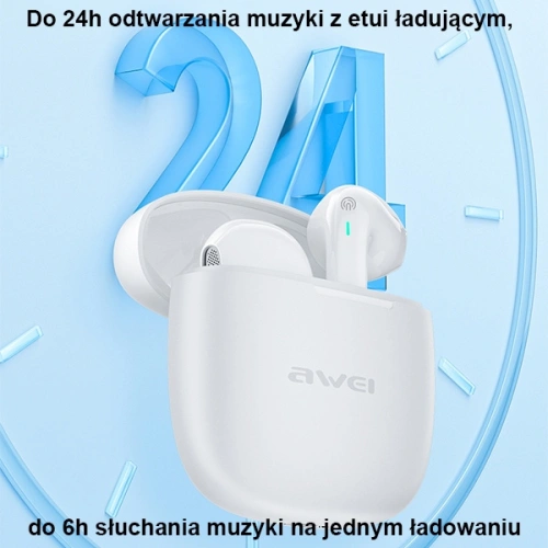 Kup AWEI Bluetooth 5.3 T26 Pro TWS fülhallgató fekete - AWEI121 - {ean13} - Sklep Home Screen