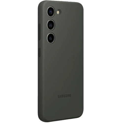 Buy Samsung Galaxy S23 EF-PS911TG Silicone Cover Green - SMG845 - {ean13} - Home Screen Store Europe