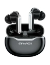 TWS AWEI Bluetooth 5.3 T50 Kopfhörer + Dockingstation schwarz