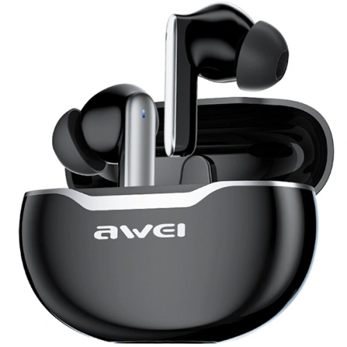 Kup Słuchawki TWS AWEI Bluetooth 5.3 T50 + stacja dokująca czarne - AWEI123 - {ean13} - Sklep Home Screen