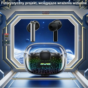 Kup Słuchawki TWS AWEI Bluetooth 5.3 T52 Pro czarne - AWEI124 - {ean13} - Sklep Home Screen