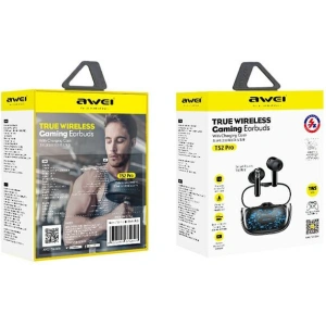 Kup Słuchawki TWS AWEI Bluetooth 5.3 T52 Pro czarne - AWEI124 - {ean13} - Sklep Home Screen