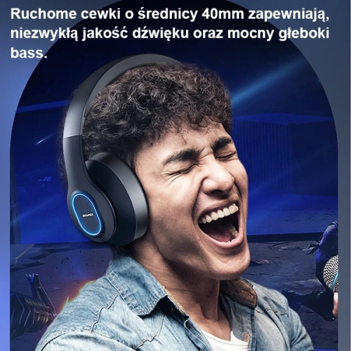 Kup Căști over-ear AWEI Bluetooth A100BL negre - AWEI126 - {ean13} - Sklep Home Screen