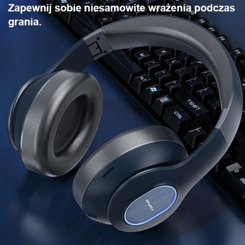 Kup Căști over-ear AWEI Bluetooth A100BL negre - AWEI126 - {ean13} - Sklep Home Screen