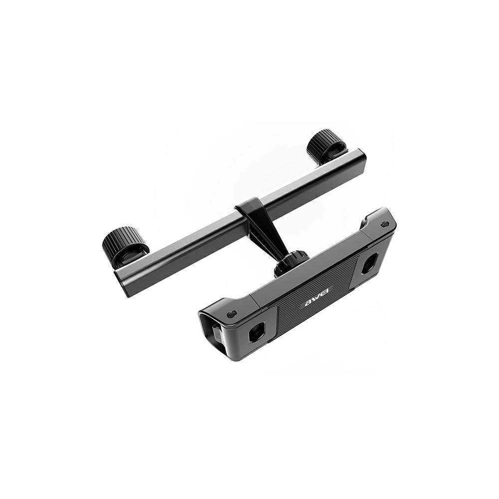 Uchwyt do zagłówka AWEI X40 czarny/black