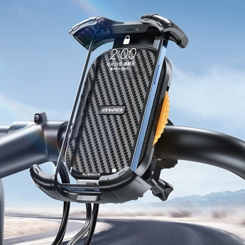 Kup Suport pentru bicicletă AWEI X29 4,7"-6,7" pentru cadru negru - AWEI130 - {ean13} - Sklep Home Screen