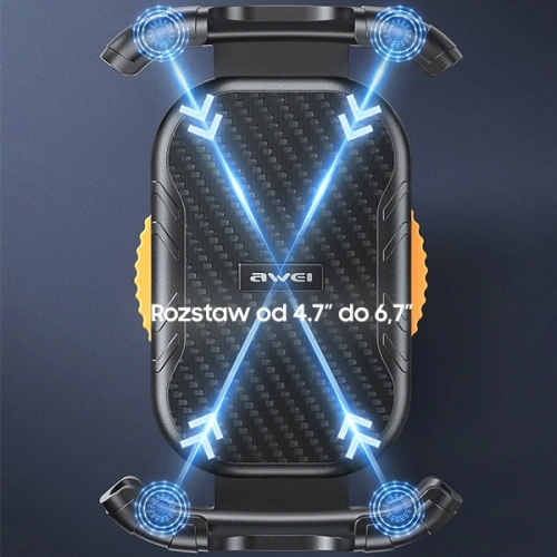Kup Fahrradhalter AWEI X29 4.7"-6.7" für Rahmen schwarz - AWEI130 - {ean13} - Sklep Home Screen