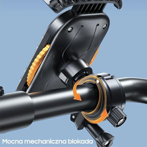 Kup Suport pentru bicicletă AWEI X29 4,7"-6,7" pentru cadru negru - AWEI130 - {ean13} - Sklep Home Screen
