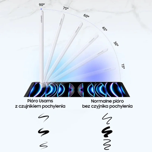 Kup Magnetický stylus USAMS Active Touch Sensitive Pen bílý ZB254DRB01 (US-ZB254) - USA907 - {ean13} - Sklep Home Screen
