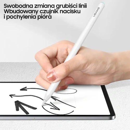 Kup Magnetický stylus USAMS Active Touch Sensitive Pen bílý ZB254DRB01 (US-ZB254) - USA907 - {ean13} - Sklep Home Screen