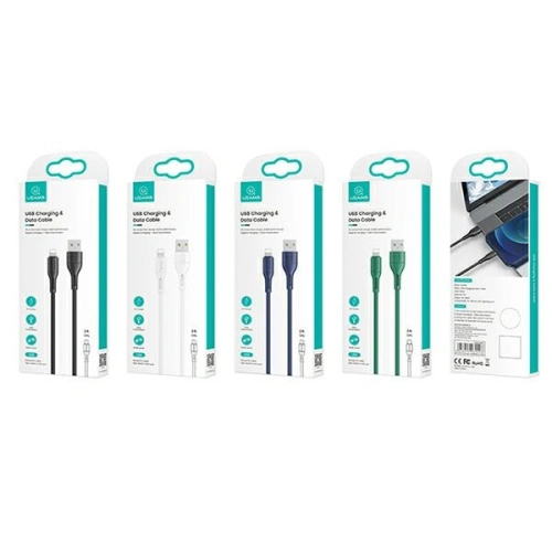 Kup Cablu USB-A - Lightning USAMS U68 2A 1m alb SJ500USB02 (US-SJ500) - USA881 - {ean13} - Sklep Home Screen