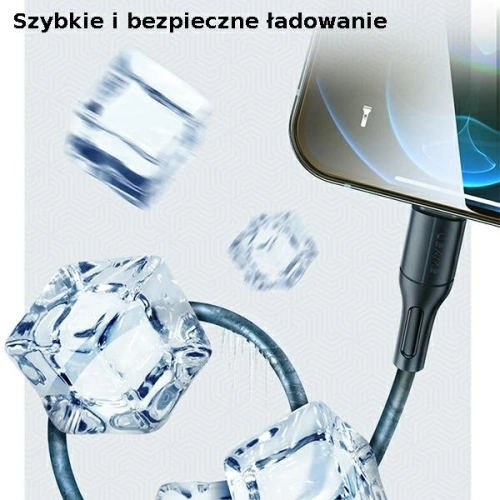 Kup USB-A - Lightning Kabel USAMS U68 2A 1m weiß SJ500USB02 (US-SJ500) - USA881 - {ean13} - Sklep Home Screen