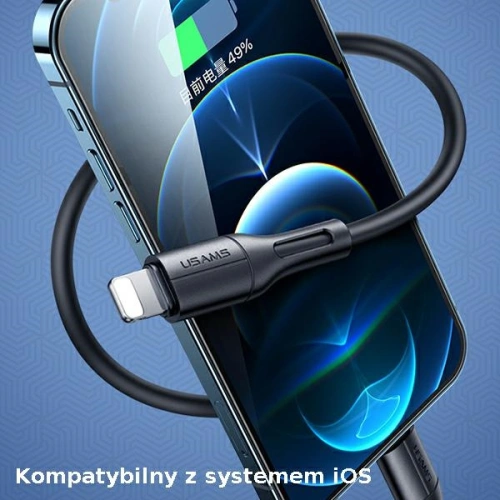 Kup Cablu USB-A - Lightning USAMS U68 2A 1m alb SJ500USB02 (US-SJ500) - USA881 - {ean13} - Sklep Home Screen