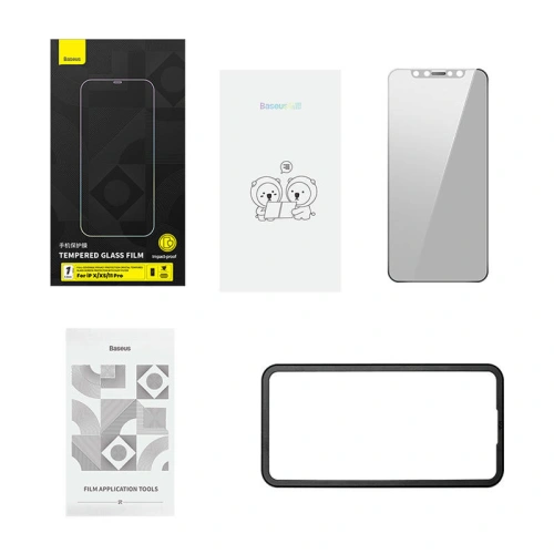 Kup Szkło hartowane Baseus Privacy Glass SGQP050802 0.3mm Apple iPhone 11 Pro/XS/X - BSU3969 - {ean13} - Sklep Home Screen