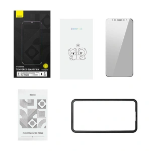 Kup Szkło hartowane Baseus Privacy Glass SGQP051002 0.3mm Apple iPhone 11/XR - BSU3971 - {ean13} - Sklep Home Screen
