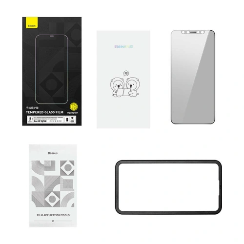 Kup Baseus 0.3mm Apple Gehärtetes Glas Privatsphäre Glas SGQP051002 iPhone 11/XR - BSU3971 - {ean13} - Sklep Home Screen