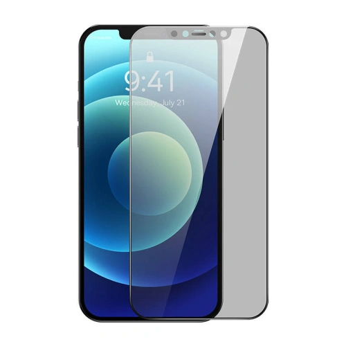 Kup Tvrzené sklo Baseus Privacy Glass SGQP051102 0.3mm Apple iPhone 12/12 Pro - BSU3972 - {ean13} - Sklep Home Screen
