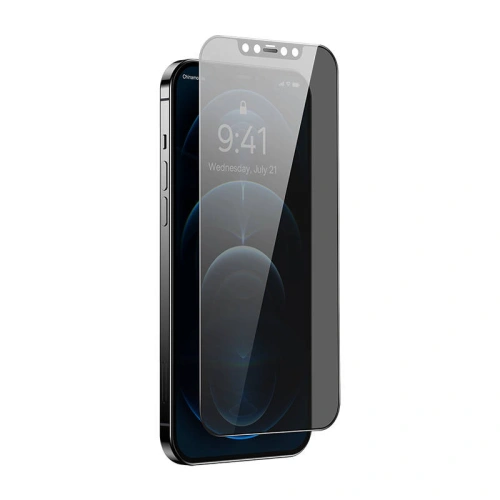 Buy Baseus Privacy Glass SGQP051202 0.3mm Apple iPhone 12 Pro Max - BSU3973 - {ean13} - Home Screen Store Europe