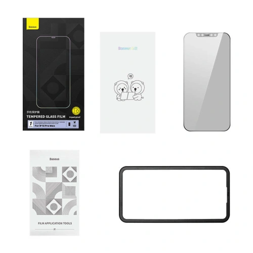 Kup Szkło hartowane Baseus Privacy Glass SGQP051202 0.3mm Apple iPhone 12 Pro Max - BSU3973 - {ean13} - Sklep Home Screen
