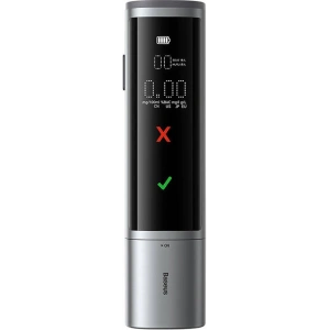 Kup Baseus Elektronischer mundloser Alkoholtester SafeJourney Pro (grau) - BSU3976 - {ean13} - Sklep Home Screen