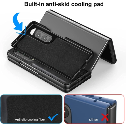 Kup Etui Dux Ducis Bril Samsung Galaxy Z Fold 4 negru - DDS1312 - {ean13} - Sklep Home Screen
