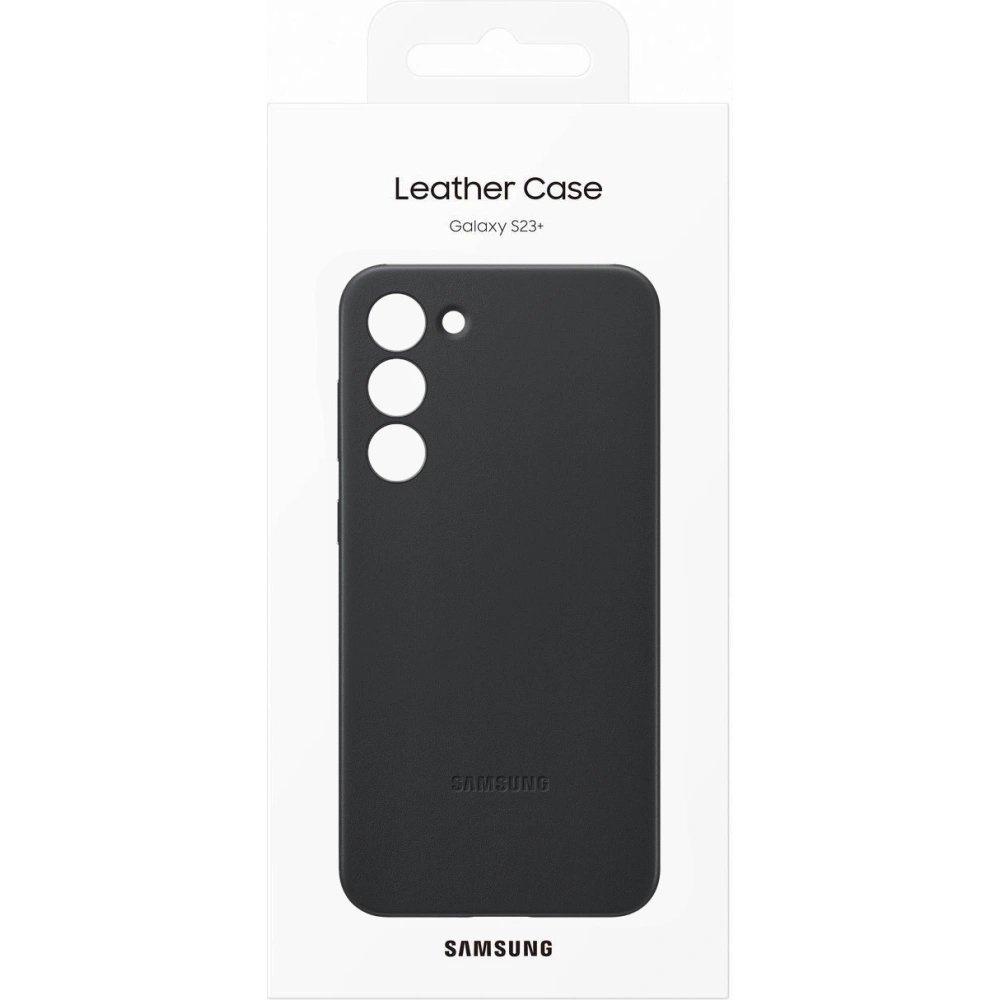 Etui Samsung Leather Cover EF-VS916LB S23+ S916 Czarny