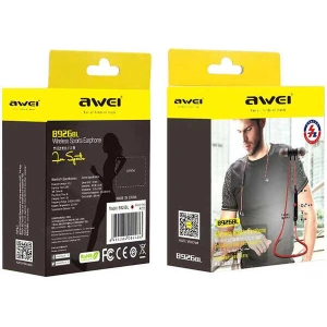 Kup Słuchawki sportowe AWEI Bluetooth B926BL magnetyczne czarne - AWEI128 - {ean13} - Sklep Home Screen