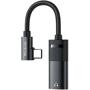 Kup Mcdodo 3.5mm Adapter CA-1880 USB-C/USB-C + AUX-Minibuchse (schwarz) - MDD83 - {ean13} - Sklep Home Screen