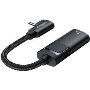 Kup Mcdodo 3.5mm Adapter CA-1880 USB-C/USB-C + AUX-Minibuchse (schwarz) - MDD83 - {ean13} - Sklep Home Screen