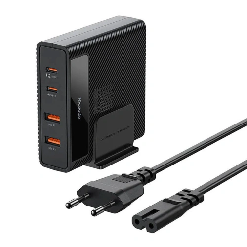 Kup Stanice nabíjení GaN Mcdodo Hyperspace CH-1802 2xUSB-C, 2xUSB-A 100W (černá) - MDD90 - {ean13} - Sklep Home Screen
