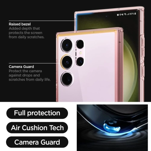 Kup Etui Spigen Ultra Hybrid Samsung Galaxy S23 Ultra Crystal Răsărit - SPN2778 - {ean13} - Sklep Home Screen