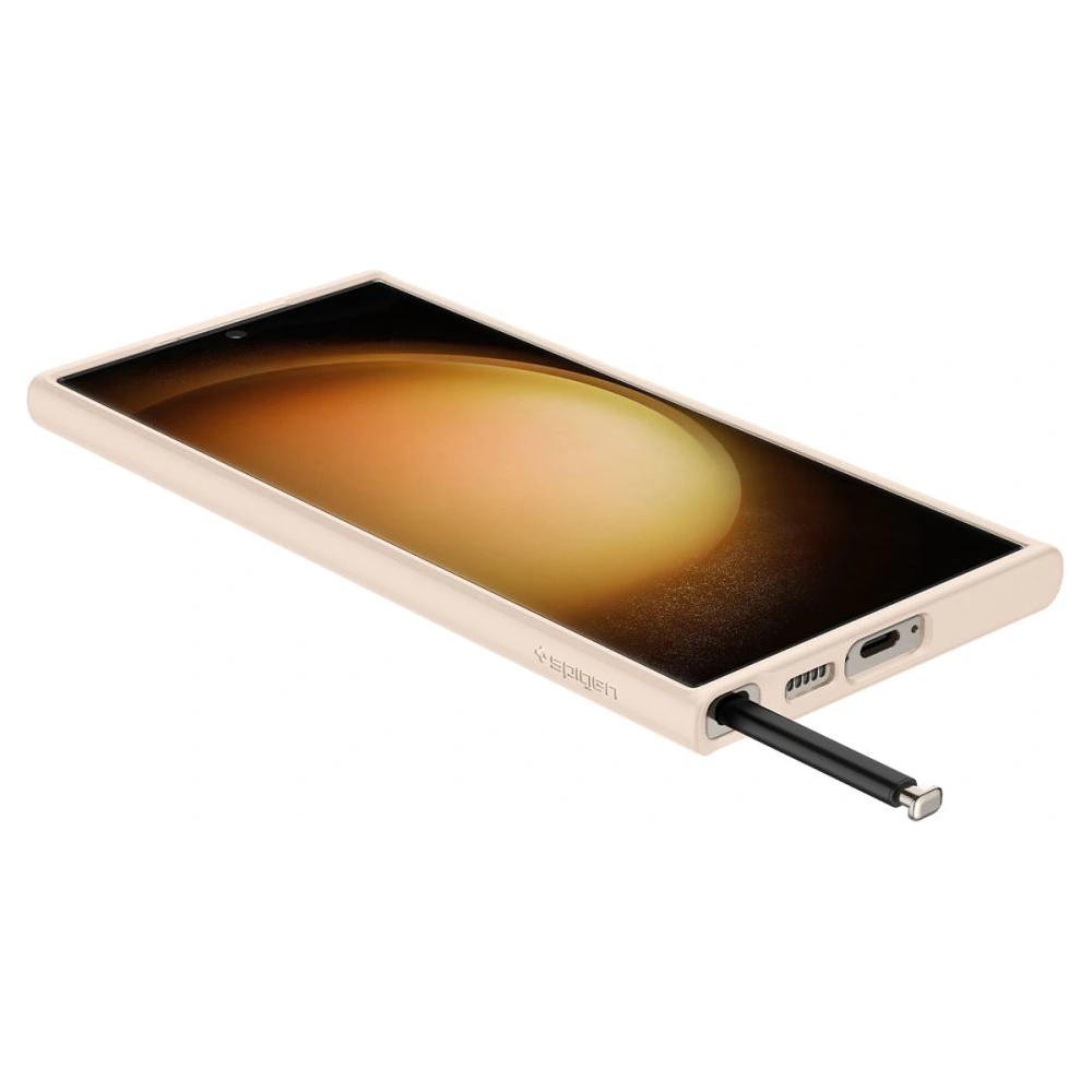 Etui Spigen Ultra Hybrid Samsung Galaxy S23 Ultra Sand Beige