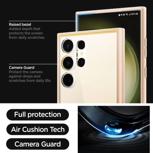 Kup Etui Spigen Ultra Hybrid Samsung Galaxy S23 Ultra Písek béžová - SPN2779 - {ean13} - Sklep Home Screen