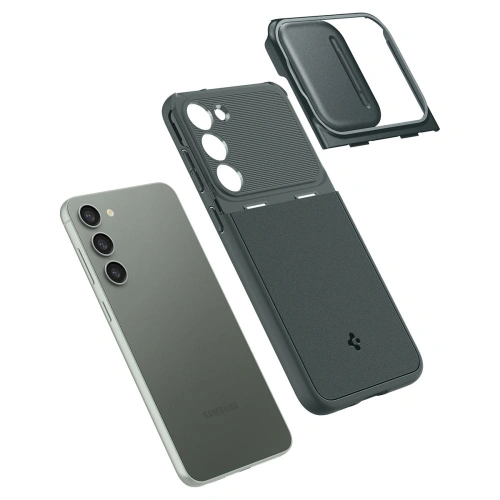 Kup Etui Spigen Optik Armor Samsung Galaxy S23 Abyss Green - SPN2782 - {ean13} - Sklep Home Screen