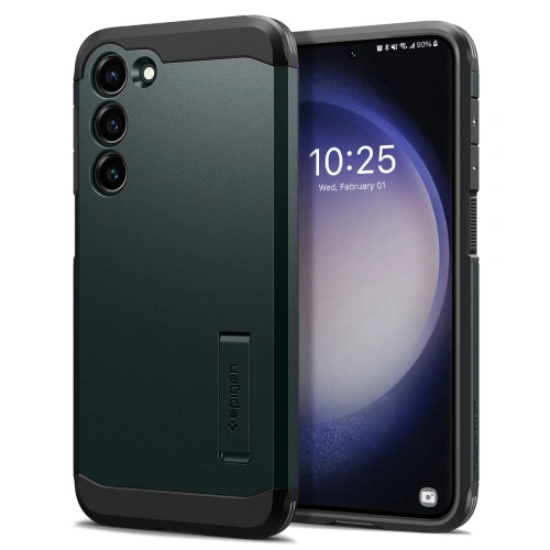 Kup Spigen Samsung Tasche Tough Armor Galaxy S23+ Plus Abyss Grün - SPN2784 - {ean13} - Sklep Home Screen