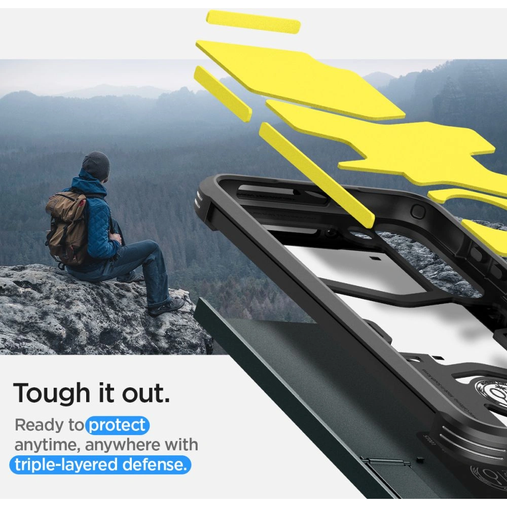 Etui Spigen Tough Armor Samsung Galaxy S23+ Plus Abyss Green