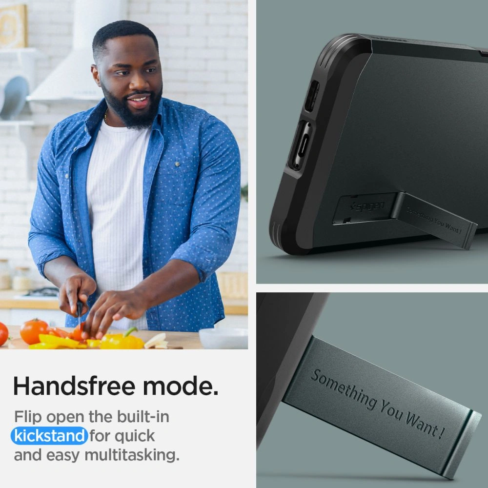 Etui Spigen Tough Armor Samsung Galaxy S23+ Plus Abyss Green