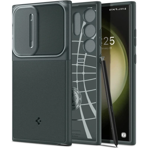 Buy Spigen Optik Armor Samsung Galaxy S23 Ultra Abyss Green - SPN2785 - {ean13} - Home Screen Store Europe