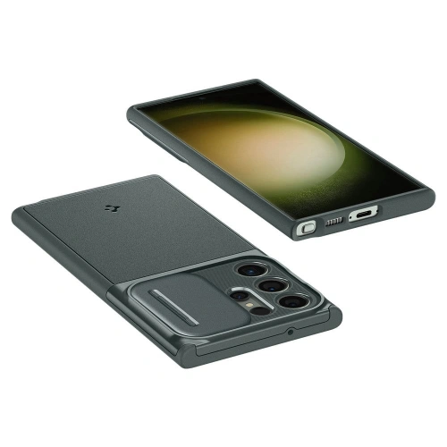 Kup Etui Spigen Optik Armor Samsung Galaxy S23 Ultra Abyss Green - SPN2785 - {ean13} - Sklep Home Screen